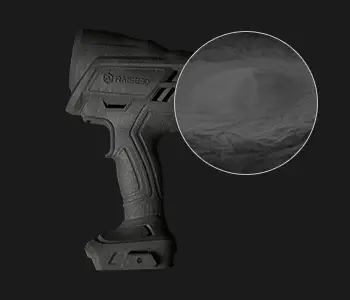 Raise3D PA12 パウダー造形物